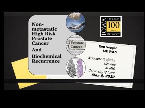 5.8.2020 Urology COViD Didactics - Non-metastatic High Risk Prostate Cancer