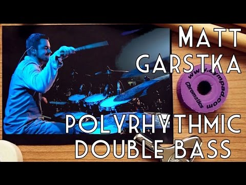 Polyrhthmic Double Bass Drum Groove - Animals as Leaders - Kascade | Matt Garstka