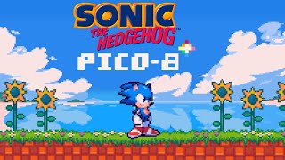 Sonic the Hedgehog - Pico 8(Demo)