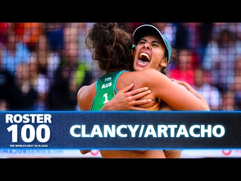 Best of Clancy/Artacho - Rising Beach Volleyball Stars from Australia! 🇦🇺 | #Roster100 | HD