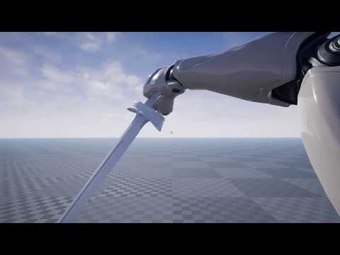 First Person Sword and Shield animations for UE4