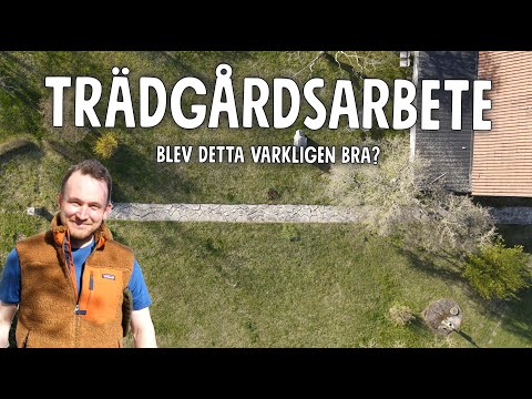 Starten på arbetet i trädgården! | Otrolig skillnad!  | Ett Gott Land