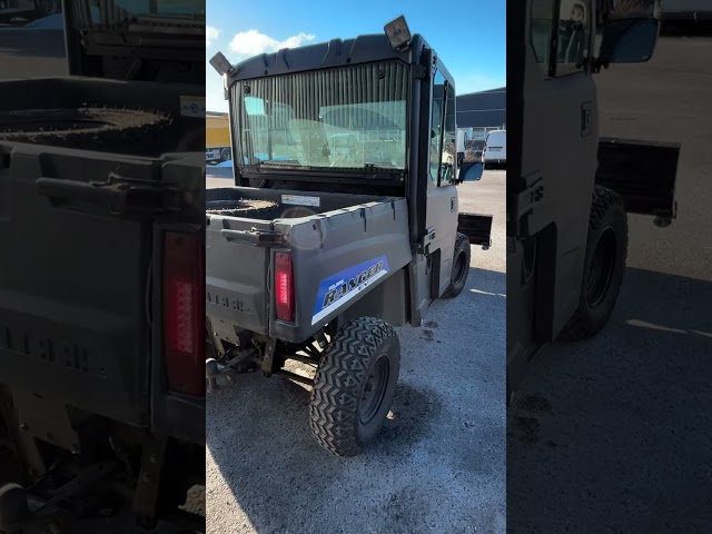 1427578 Electric all-terrain vehicle with plow blade, winch and towbar - Polaris Ranger EV -2021