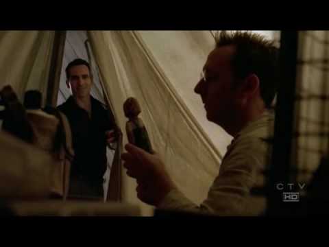 LOST 3x20 The Man Behind The Curtain clip #1 - Ben and Richard in the tent