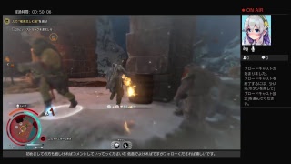 これがちからだ！！ シャドウ・オブ・ウォー指輪物語「shadw of war」 声真似主の低音ボイスJKが生実況