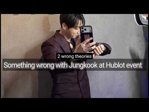 Taekook - 2 wrongs things when Jungkook's at Hublot event