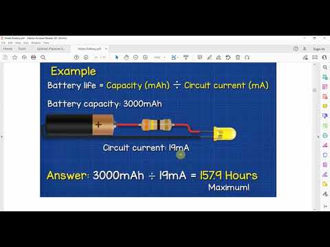 Battery capacity explained - battery basics - solar battery discharge