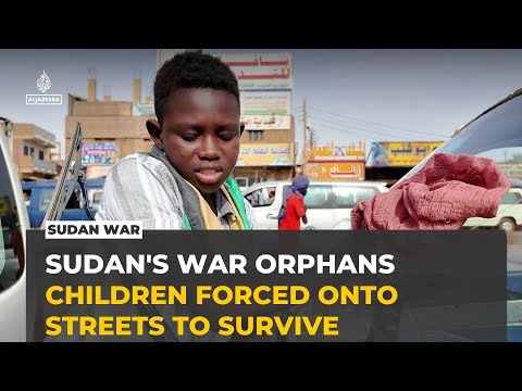 Orphaned by Sudan's war, children turn to street work to survive