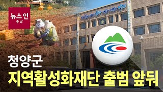 청양군지역활성화재단 출범 이미지