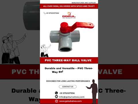 Pvc Three Way Ball Valve