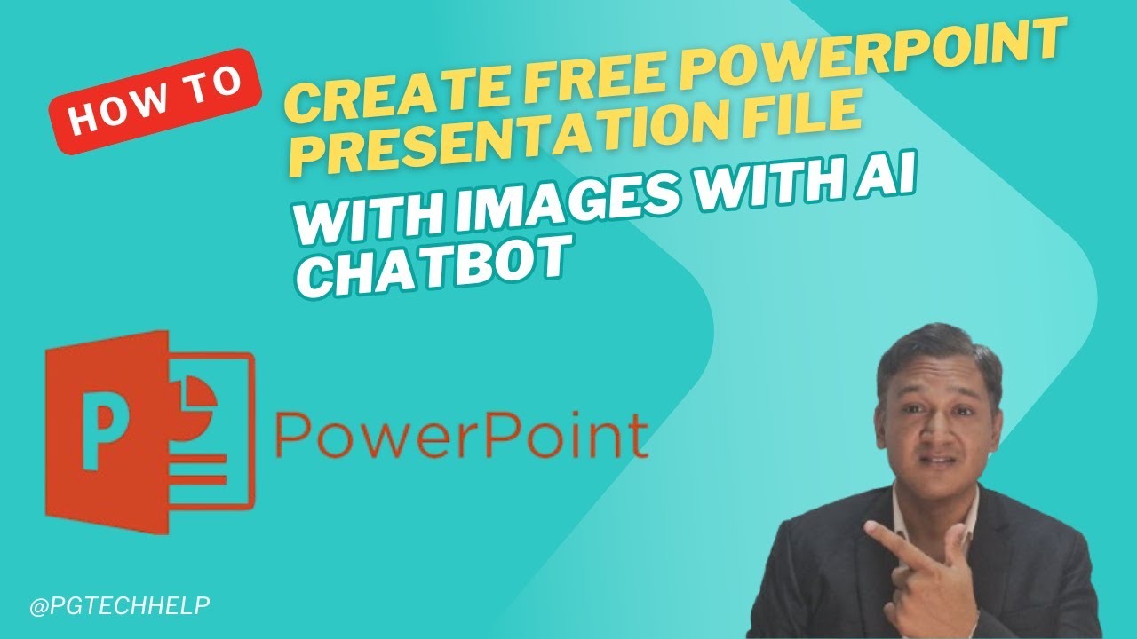 How To Create Free PowerPoint Presentation File With Images With AI Chatbot?