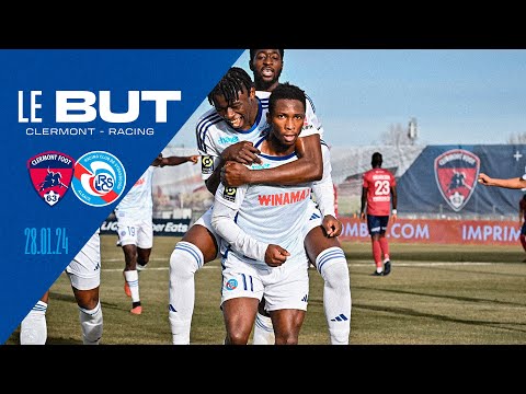 Clermont Foot 63-Racing (1-1) : le but vu du bord terrain