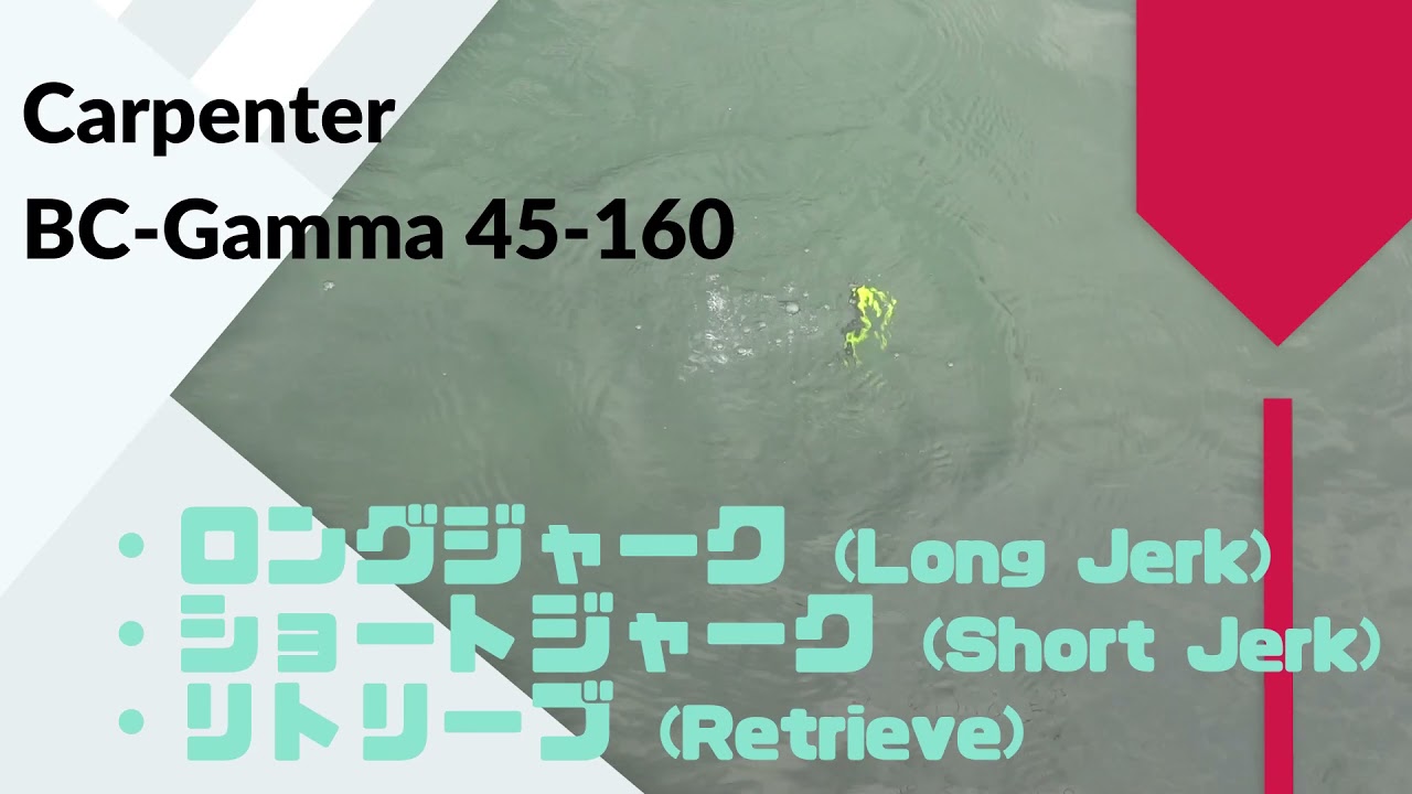 Carpenter(カーペンター) BC-Gamma(BC-ガンマ) 45-160 使用 Carpenter(カーペンター) BC-Gamma(BC-ガンマ) 45-160 使用