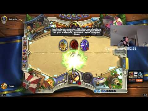 Forsen (Paladin) vs Bashney91 (Warlock) - Hearthstone 17th Season August 2015