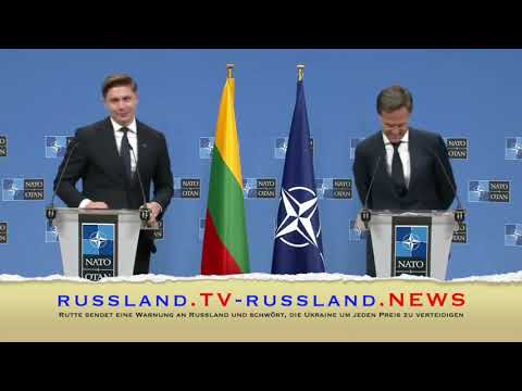 Rutte sendet eine Warnung an Russland und schwört, die Ukraine um jeden Preis zu verteidigen