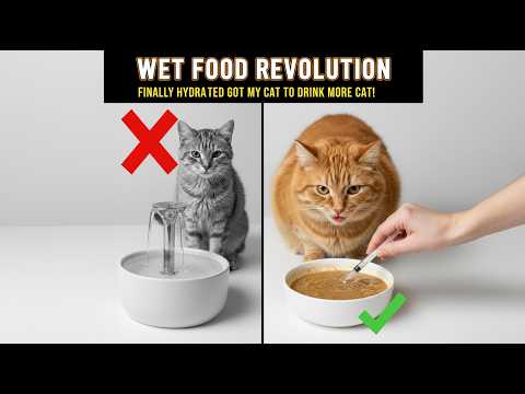The Wet Food Revolution: How I Finally Got My Cat to Drink More