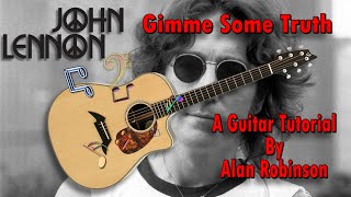 How to Play: Gimme Some Truth by John Lennon with Acoustic Guitar