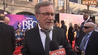 Steven Spielberg Reflects on the Death of Anton Yelchin at 'The BFG' Premiere