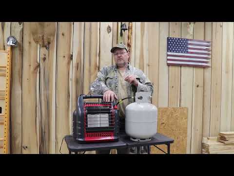 how long will a mr buddy heater last on a 20lb tank