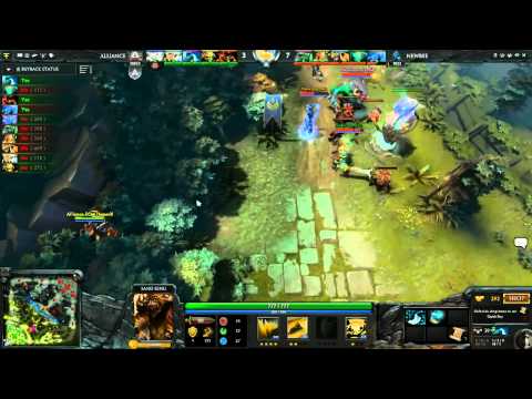 Alliance VS Newbee Highlights {Hao Wraith King} - Dota 2 TI4 Playoff