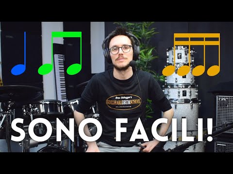 Impariamo velocemente QUARTI, OTTAVI e SEDICESIMI con i COLORI!