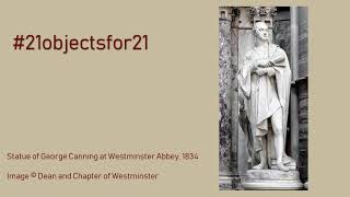 Statue of George Canning at Westminster Abbey | presented by John Kittmer