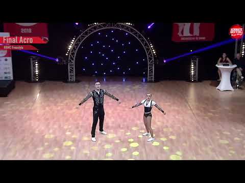 Final Acro SAMOYLOV Konstantin - GUSAROVA Anastasia - 4th place