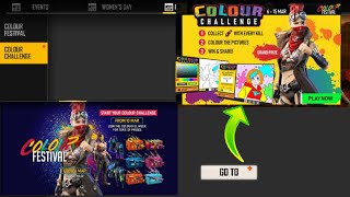 How To Open Colour Challenge New Event | Colour Festival | Start Your Colour Challenge | FFA