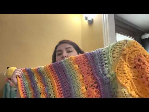 My crochet blankets.