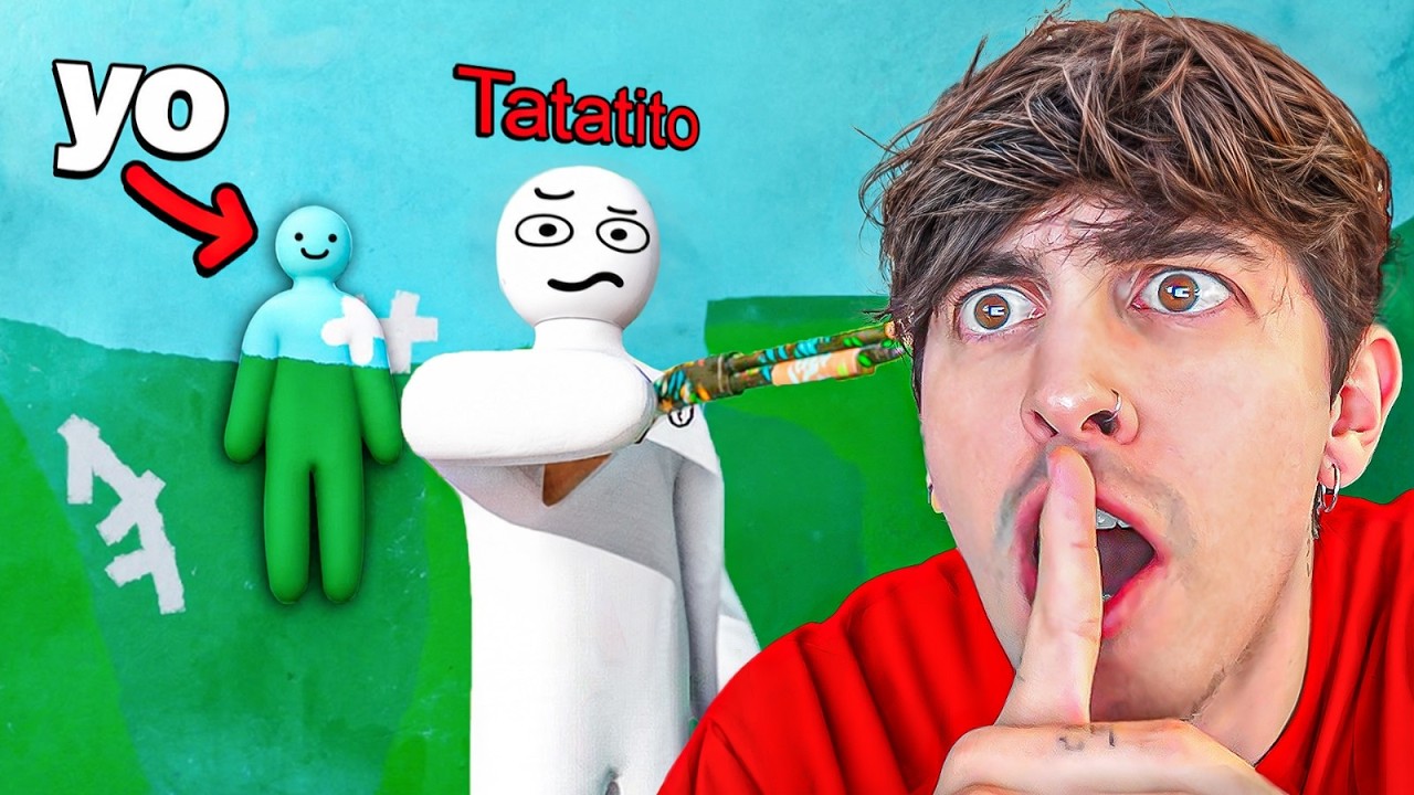 ME ESCONDO PINTANDO | Meccha Chameleon