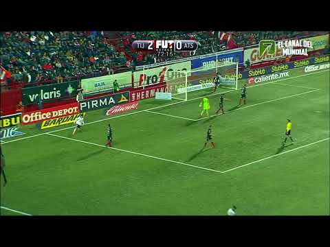 Gol de Ángelo Henríquez | Tijuana 2 - 1 Atlas | Liga MX - Clausura 2018 - Jornada 14
