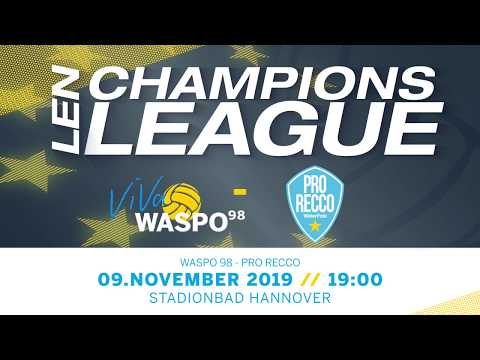 09.11.2019 | WASPO98 vs. Pro Recco | Stadionbad Hannover