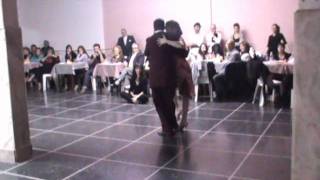 PAOLA TACCHETTI Y ERNESTO CANDAL  EN FLOREAL MILONGA