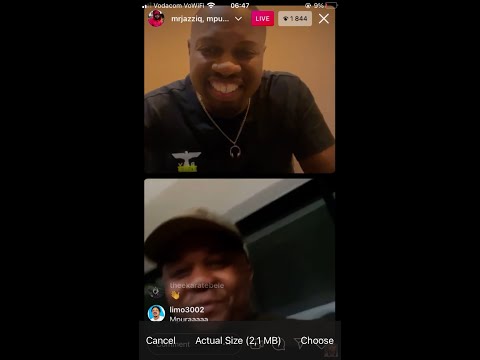 Mpura’s last words on a live ft Mr JazziQ
