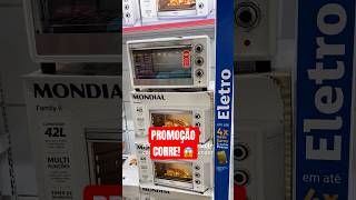 FORNO ELÉTRICO MONDIAL de 42 LITROS BRANCO - Lindo e Eficiente