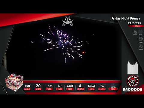 2024 Raccoon Fireworks RA530219 Friday Night Frenzy