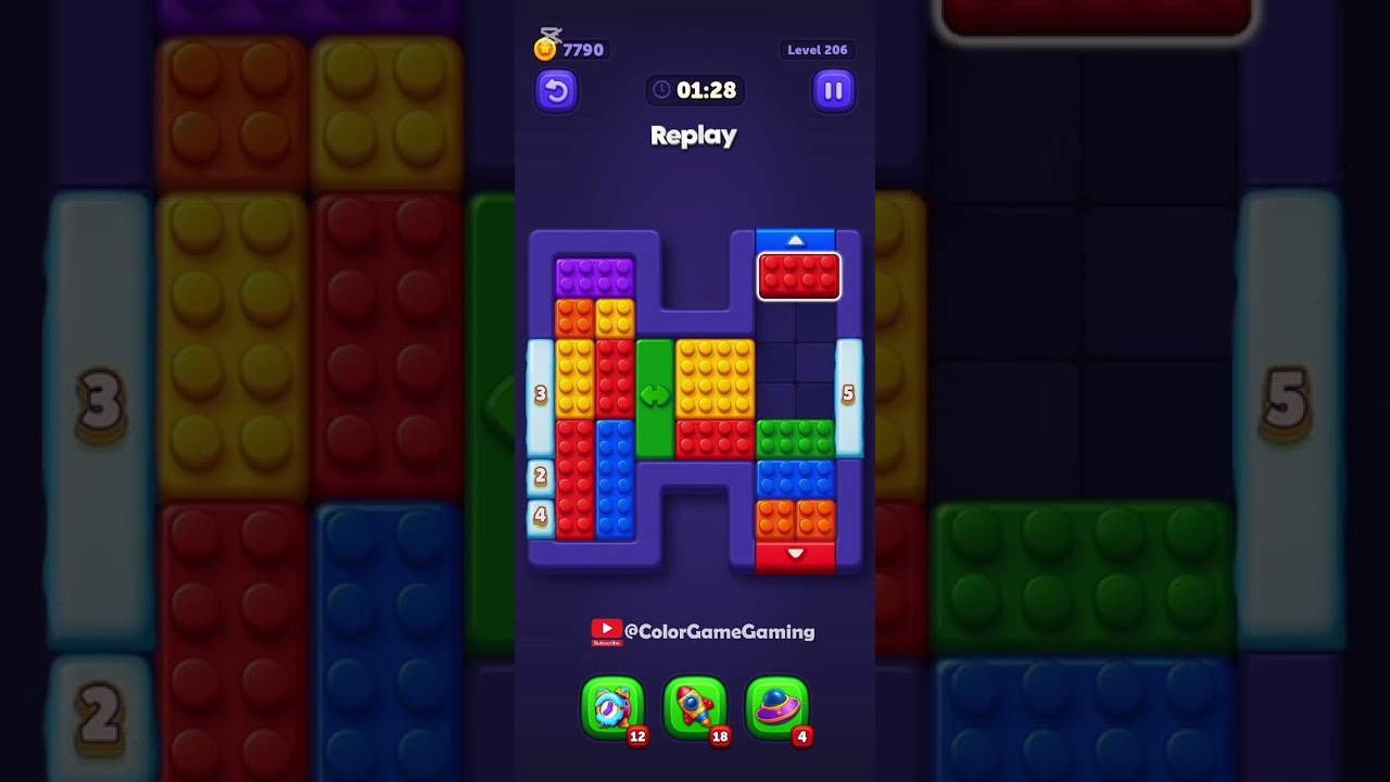 Block Out Level 206 thumbnail
