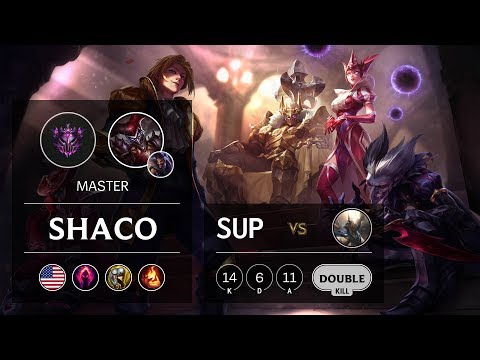 Shaco Support vs Pantheon - NA Master Patch 9.19