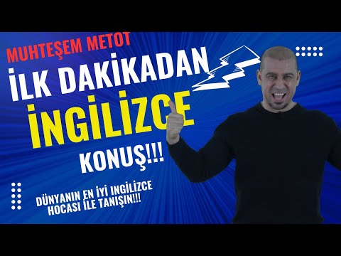 I'm learning English from scratch | Learning English with this method is guaranteed | FERHAT YILDIZ
