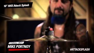 Video thumbnail for Cymbal Vote - Mike Portnoy - Demo - 10" HHX Attack Splash by SABIAN Cymbals
