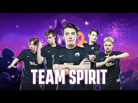 Team Spirit ANIME Introduction with Naruto Run - WePlay AniMajor | Playoffs | Dota2 TI10