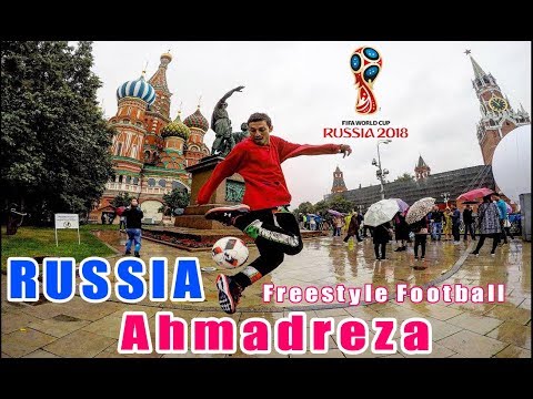 Ahmadreza in RUSSIA - Freestyle Football