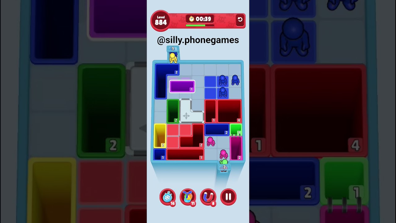 Drop Away Level 884 Walkthrough Solution