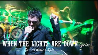Kamelot - When The Lights Are Down 4K (Lyrics), OCWN, Oslo, Norway,  February 11th, 2006