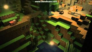 minecraft cube land by SlamacowCreations