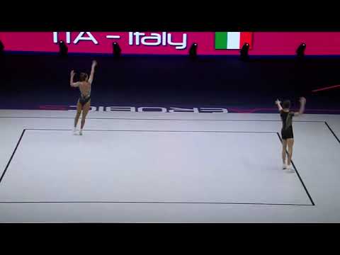 Italy MP 1 final Aerobic World Championships 2021 Baku