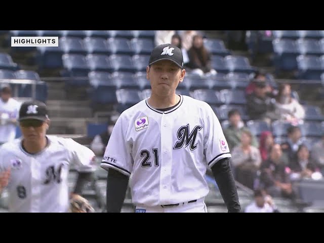 3月18日 千葉ロッテマリーンズ 対 東北楽天ゴールデンイーグルス ハイライト