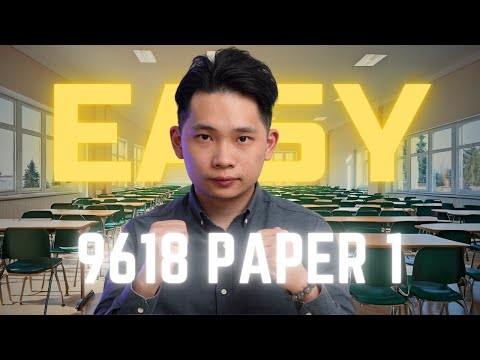 A Level Computer Science 9618 Paper 1: Specimen Paper Walkthrough