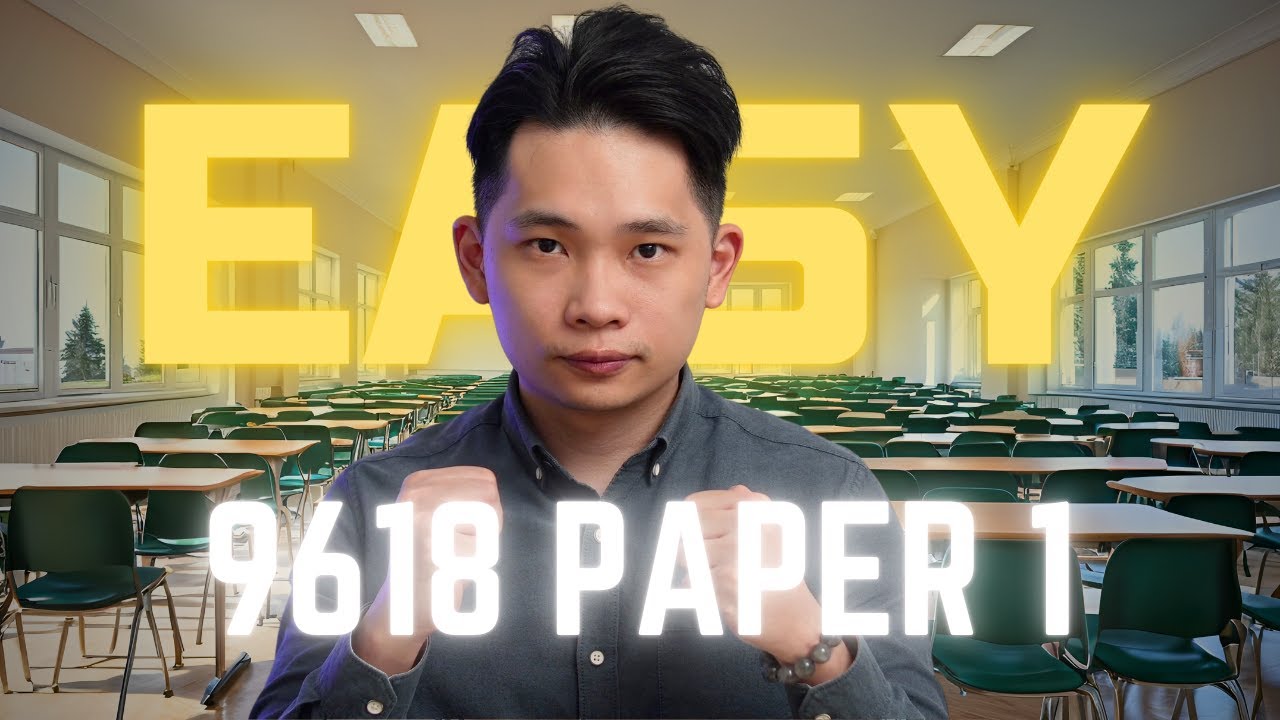 A Level Computer Science 9618 Paper 1: Specimen Paper Walkthrough