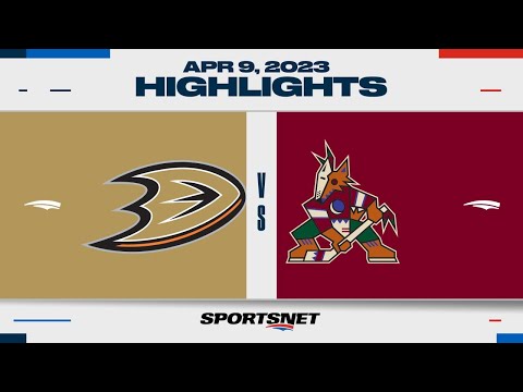 NHL Highlights | Ducks vs. Coyotes - April 8, 2023
